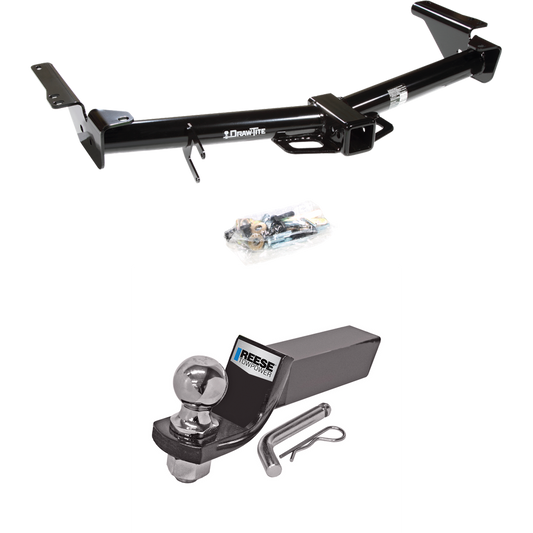 Fits 2003-2009 Lexus GX470 Trailer Hitch Tow PKG w/ Starter Kit Ball Mount w/ 2" Drop & 2" Ball By Draw-Tite