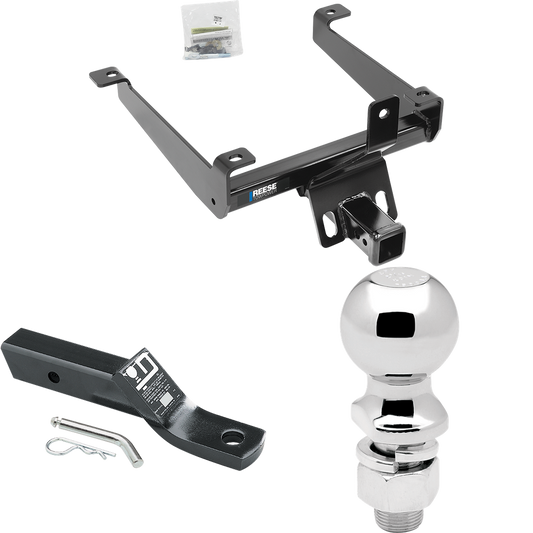 Fits 2015-2021 Land Rover Range Rover Sport Trailer Hitch Tow PKG w/ Ball Mount w/ 2" Drop + 2-5/16" Ball By Reese Towpower