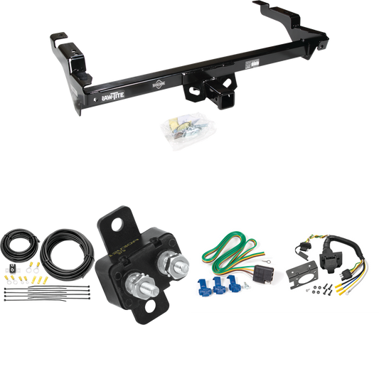 Fits 1978-1995 Chevrolet G10 Trailer Hitch Tow PKG w/ 7-Way RV Wiring By Draw-Tite