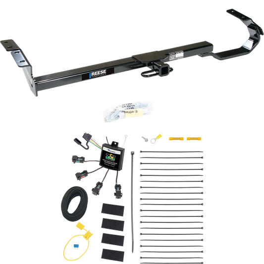 Se adapta al paquete de remolque de enganche de remolque Lexus ES300 1997-2003 con arnés de cableado "sin empalme" de contacto cero plano de 4 de Reese Towpower