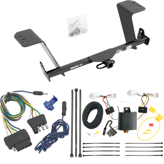 Se adapta al paquete de remolque con enganche de remolque Lexus ES350 2013-2018 con arnés de cableado plano de 5 (excluye: modelos híbridos) de Draw-Tite