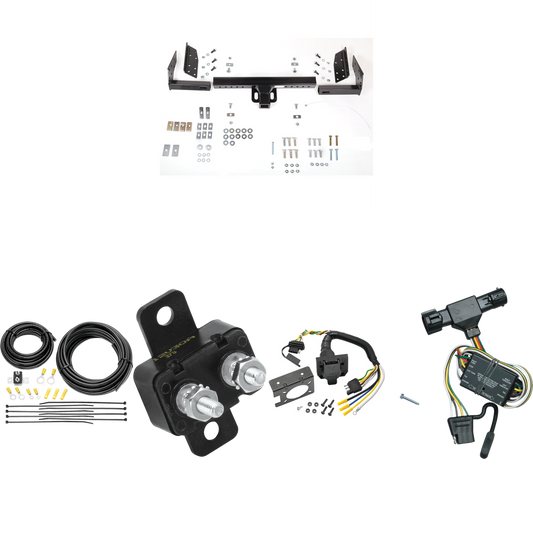 Fits 1998-1999 Ford Ranger Trailer Hitch Tow PKG w/ 7-Way RV Wiring (Excludes: Flareside or w/Rear Fascia Models) By Reese Towpower