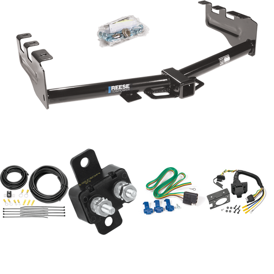 Fits 2005-2007 GMC Sierra 1500 HD Trailer Hitch Tow PKG w/ 7-Way RV Wiring (For (Classic) Models) By Reese Towpower