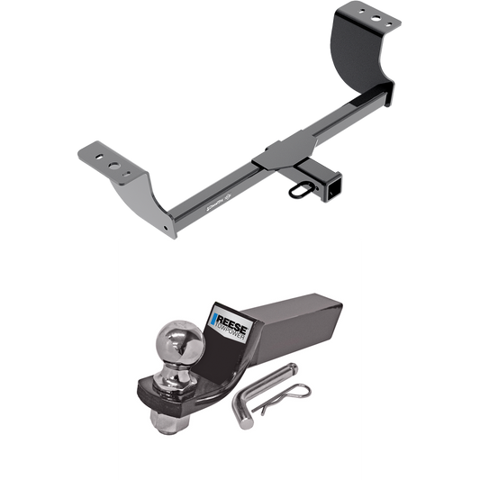 Fits 2005-2008 Dodge Magnum Trailer Hitch Tow PKG w/ Starter Kit Ball Mount w/ 2" Drop & 2" Ball By Draw-Tite