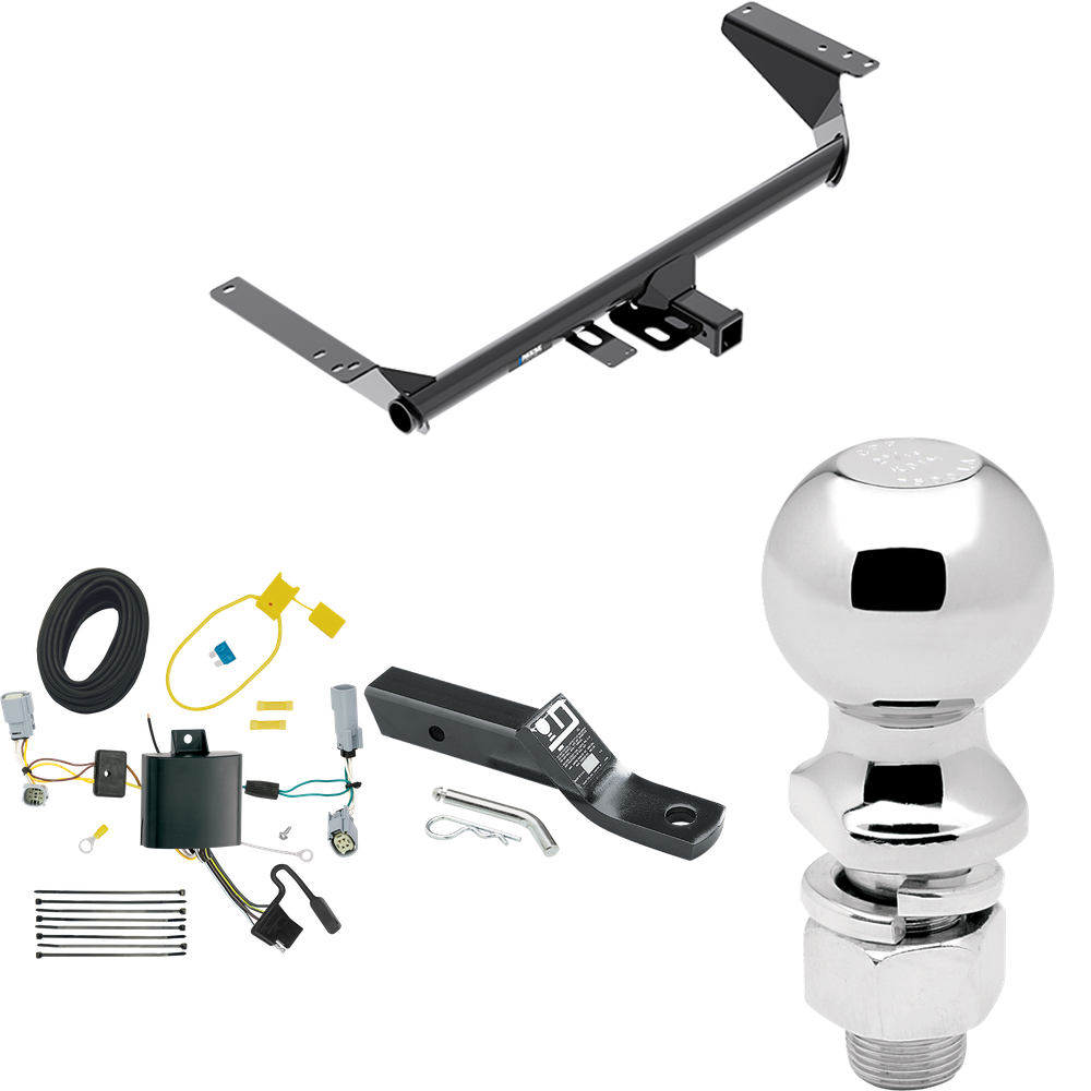 Se adapta al paquete de enganche de remolque Chrysler Grand Caravan 2022-2023 con cableado plano de 4 + soporte de bola con caída de 2" + bola de 2-5/16" (para modelos (solo Canadá)) de Reese Towpower