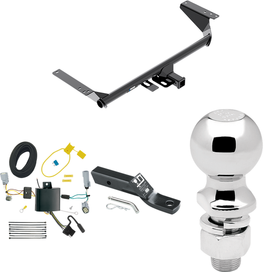 Se adapta al paquete de enganche de remolque Chrysler Grand Caravan 2022-2023 con cableado plano de 4 + soporte de bola con caída de 2" + bola de 2-5/16" (para modelos (solo Canadá)) de Reese Towpower
