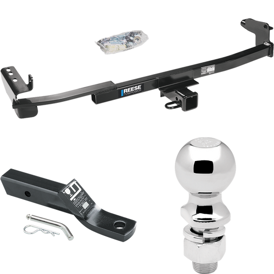 Fits 2008-2009 Mercury Sable Trailer Hitch Tow PKG w/ Ball Mount w/ 2" Drop + 2-5/16" Ball (For Sedan Models) By Reese Towpower