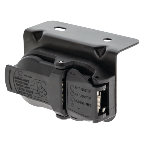 Compatible con cableado RV de 7 vías GMC Sierra 1500 1999-2005 + control de freno Tekonsha BRAKE-EVN + adaptador de cableado BC genérico de Tekonsha.