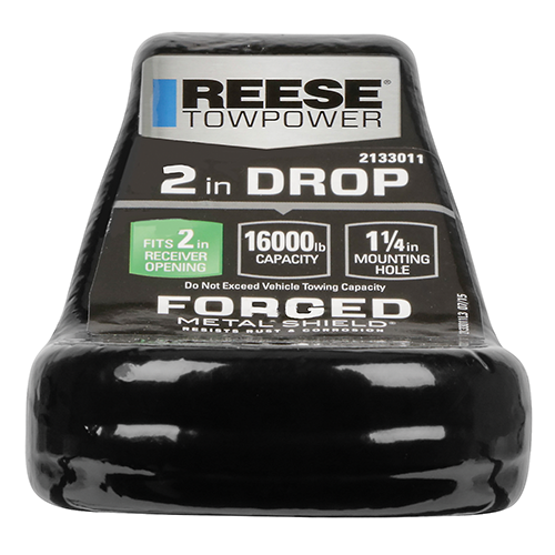 Fits 2005-2007 Ford F-550 Super Duty Trailer Hitch Tow PKG w/ Pro Series Pilot Brake Control + Plug & Play BC Adapter + 7-Way RV Wiring + 2" & 2-5/16" Ball & Drop Mount (For Cab & Chassis, w/34" Wide Frames Models) By Reese Towpower