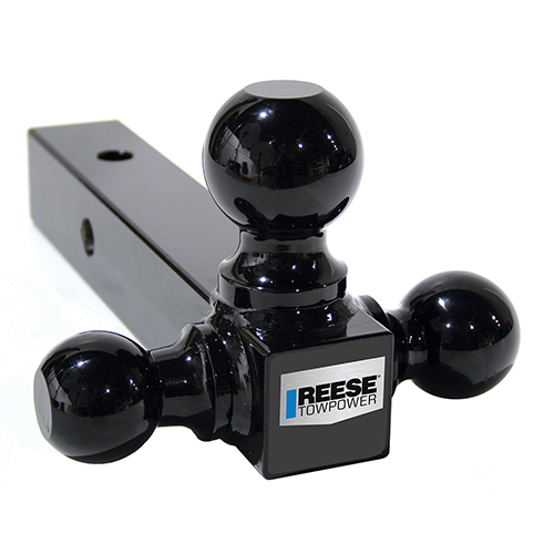Fits 1992-2000 Chevrolet K3500 Trailer Hitch Tow PKG w/ Triple Ball Ball Mount 1-7/8" & 2" & 2-5/16" Trailer Balls + Pin/Clip (For Crew Cab Models) By Reese Towpower