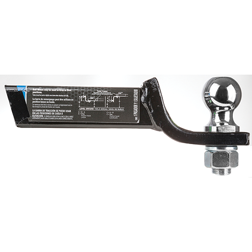 Fits 1975-2014 Ford E-250 Econoline Trailer Hitch Tow PKG w/ Starter Kit Ball Mount w/ 2" Drop & 2" Ball By Reese Towpower