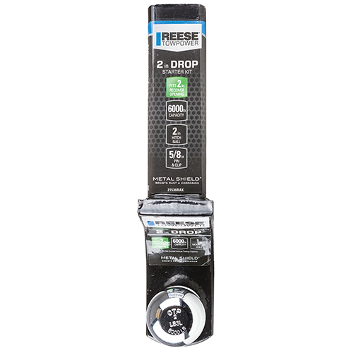 Se adapta al paquete de enganche de remolque RAM Dakota 2011-2011 con control de freno Tekonsha Brakeman IV + adaptador BC Plug &amp; Play + cableado RV de 7 vías + soporte de bola y caída de 2" y 2-5/16" de Reese Towpower