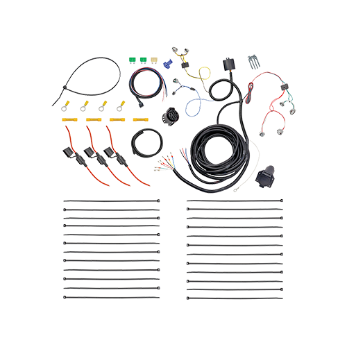 Se adapta al paquete de enganche de remolque Toyota Tacoma 2016-2023 con control de freno Tekonsha Prodigy P2 + adaptador BC Plug &amp; Play + cableado RV de 7 vías + soporte de bola y caída de 2" y 2-5/16" de Draw-Tite