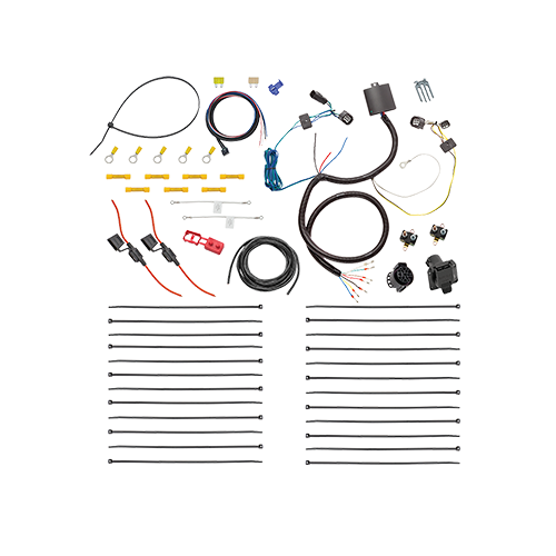 Fits 2011-2020 Dodge Grand Caravan 7-Way RV Wiring + Tekonsha Primus IQ Brake Control + 7-Way Tester By Tekonsha