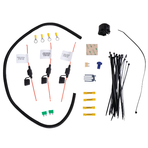 Fits 2020-2023 Toyota Highlander 7-Way RV Wiring + Tekonsha Prodigy P3 Brake Control + 7-Way to 4-Way Adapter By Tekonsha