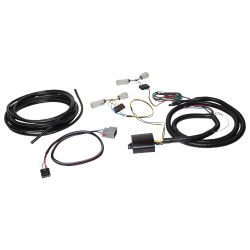 Se adapta al cableado de RV de 7 vías Ford Bronco 2021-2023 + control de frenos Tekonsha Primus IQ + adaptador BC Plug &amp; Play + probador de 7 vías (para luces traseras LED, excepto modelos con enganche OEM) de Tekonsha