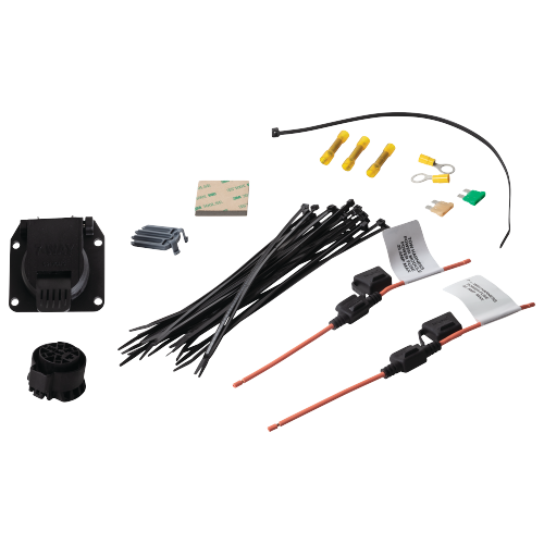 Compatible con cableado de 7 vías Ford Bronco RV 2021-2023 + control de freno Tekonsha Prodigy P2 + adaptador BC Plug &amp; Play + probador de 7 vías (para modelos con luces traseras LED) de Tekonsha