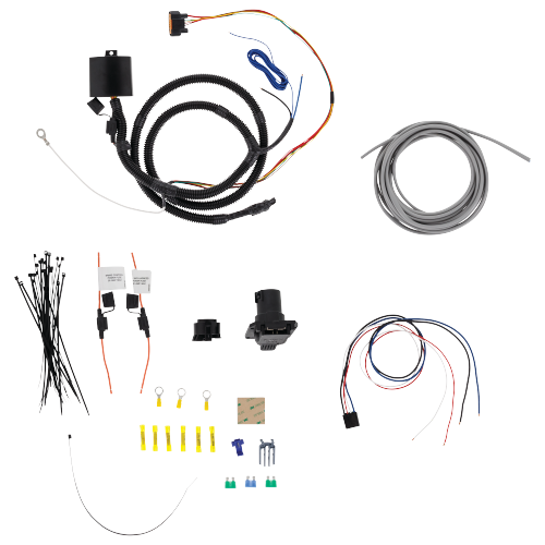 Fits 2019-2023 Hyundai Santa Fe 7-Way RV Wiring + Pro Series POD Brake Control + 7-Way Tester and Trailer Emulator By Tekonsha