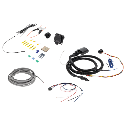 Fits 2019-2023 Hyundai Santa Fe 7-Way RV Wiring + Pro Series Pilot Brake Control + 7-Way to 4-Way Adapter By Tekonsha