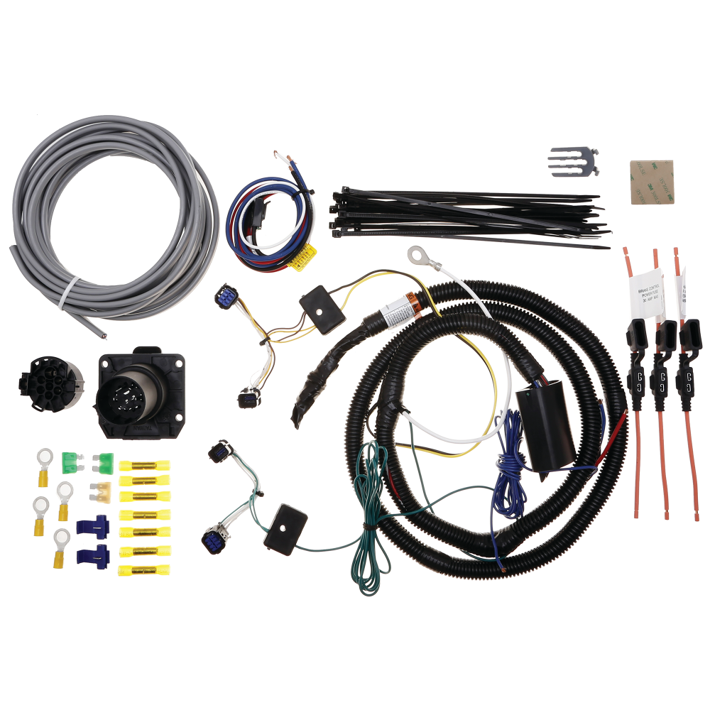 Fits 2023-2024 KIA Telluride 7-Way RV Wiring + Tekonsha Prodigy P3 Brake Control + Plug & Play BC Adapter By Tekonsha