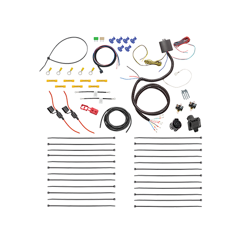 Fits 2016-2019 Mercedes-Benz GLE350 7-Way RV Wiring + Tekonsha Prodigy P3 Brake Control + Plug & Play BC Adapter + 7-Way Tester and Trailer Emulator By Tekonsha