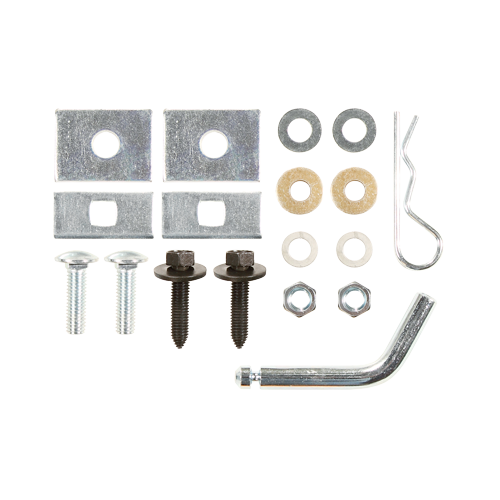 Se adapta al paquete de enganche de remolque Ford Mustang 1994-1998 con arnés de cableado plano de 4 + cubierta de enganche + bloqueo de enganche de Draw-Tite