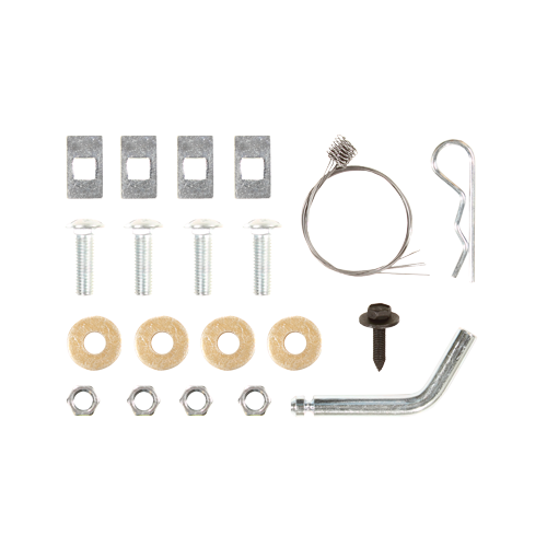 Fits 2005-2009 Ford Mustang Trailer Hitch Tow PKG w/ 4-Flat Wiring Harness + Draw-Bar + 1-7/8" + 2" Ball + Hitch Cover + Hitch Lock (Excludes: GT/CS (California Special)/Shelby GT/GT500 Models) By Draw-Tite