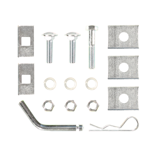 Fits 2004-2008 Acura TL Trailer Hitch Tow PKG w/ Hitch Adapter 1-1/4" to 2" Receiver + 1/2" Pin & Clip + 4 Bike Carrier Rack By Draw-Tite