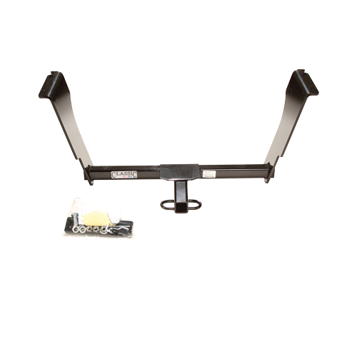 Fits 2003-2007 Cadillac CTS Trailer Hitch Tow PKG w/ 4-Flat Wiring Harness + Draw-Bar + 1-7/8" + 2" Ball + Hitch Cover By Draw-Tite