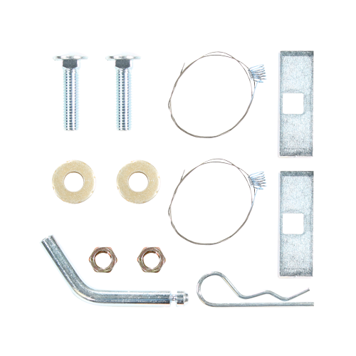 Se adapta al paquete de enganche de remolque Volkswagen Rabbit 2006-2009 con arnés de cableado de 4 planos + barra de tracción + bolas intercambiables de 1-7/8" y 2" + cubierta de enganche + enganche doble y cerraduras de acoplador de Draw-Tite