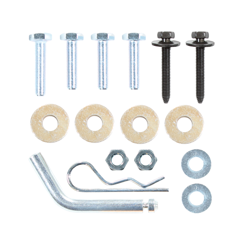 Se adapta al paquete de enganche de remolque Honda Accord Crosstour 2010-2011 con arnés de cableado de 4 planos + barra de tracción + bola de 2" + cubierta de enganche + enganche doble y cerraduras de acoplador de Draw-Tite