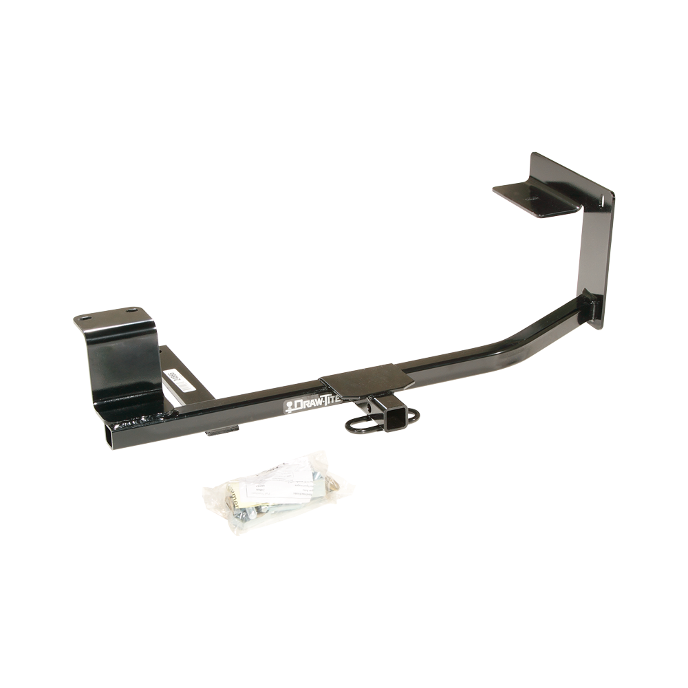 Se adapta al paquete de enganche de remolque Volkswagen Golf 2010-2014 con arnés de cableado plano de 4 + soporte de cableado + enganche doble y cerraduras de acoplador (para modelos Wagon, (sólo Canadá)) de Draw-Tite