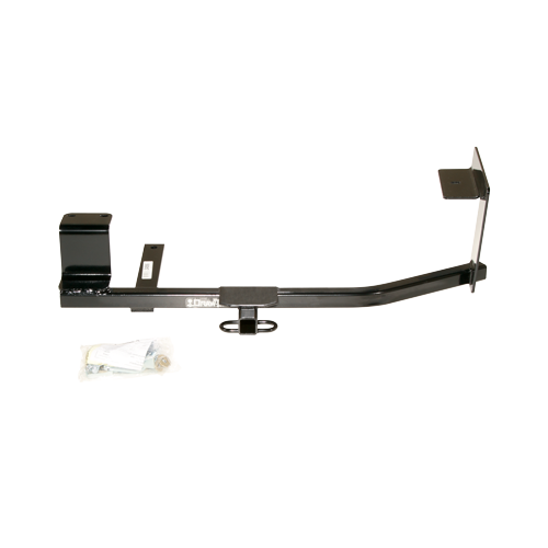 Fits 2005-2010 Volkswagen Jetta Trailer Hitch Tow PKG w/ 4-Flat Wiring Harness + Draw-Bar + 1-7/8" Ball + Hitch Cover + Hitch Lock (For Sedan Models) By Draw-Tite