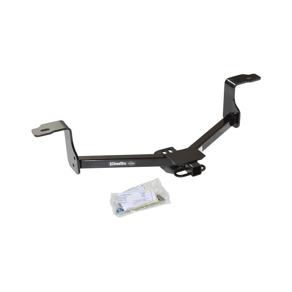 Se adapta al paquete de remolque con enganche de remolque Acura TSX 2009-2014 con arnés de cableado de 4 planos + barra de tracción + bola de 1-7/8" + 2" + soporte de cableado + enganche doble y cerraduras de acoplador (para modelos sedán) de Draw-Tite