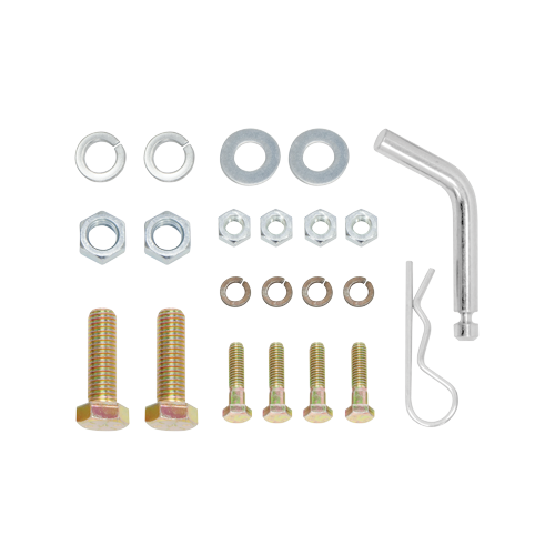 Se adapta al paquete de enganche de remolque Toyota Yaris 2007-2014 con adaptador de enganche, receptor de 1-1/4" a 2" + pasador y clip de 1/2" + pasador y clip de 5/8" (para modelos Liftback de 3 Dr.) por Draw -Tita