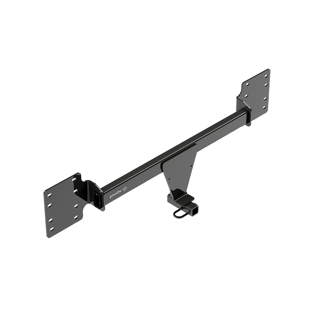 Se adapta al paquete de remolque Tesla S 2012-2023 con adaptador de enganche, receptor de 1-1/4" a 2" + pasador y clip de 1/2" + estante portacargas de 60" x 24" de Draw-Tite