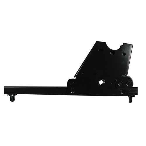 Fits 1975-1983 Ford F-100 Industry Standard Semi-Custom Above Bed Rail Kit + 20K Fifth Wheel + Square Slider + King Pin Lock + Base Rail Lock + 10" Lube Plate + Fifth Wheel Cover + Lube (For 6-1/2' or Shorter Bed, w/o Factory Puck System Models) By R