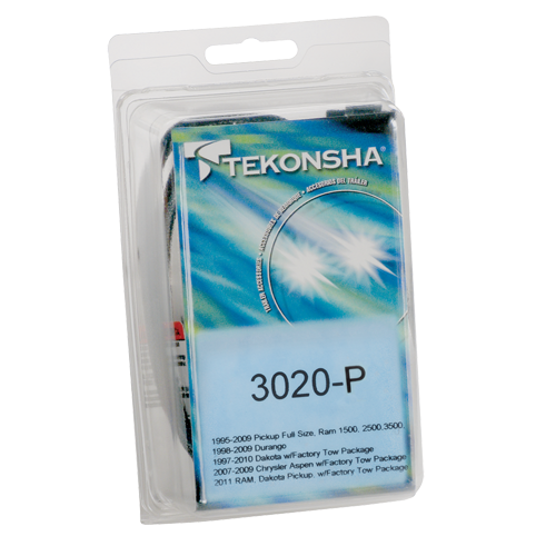 Compatible con cableado de RV de 7 vías Dodge Ram 2500 1995-2002 + control de freno Tekonsha Voyager + adaptador BC Plug &amp; Play + probador de 7 vías de Tow Ready