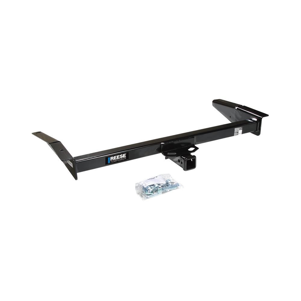 Fits 1981-2011 Lincoln Town Car Trailer Hitch Tow PKG w/ 6K Round Bar Weight Distribution Hitch w/ 2-5/16" Ball + Pin/Clip + Tekonsha Prodigy iD Bluetooth Wireless Brake Control + 7-Way RV Wiring By Reese Towpower