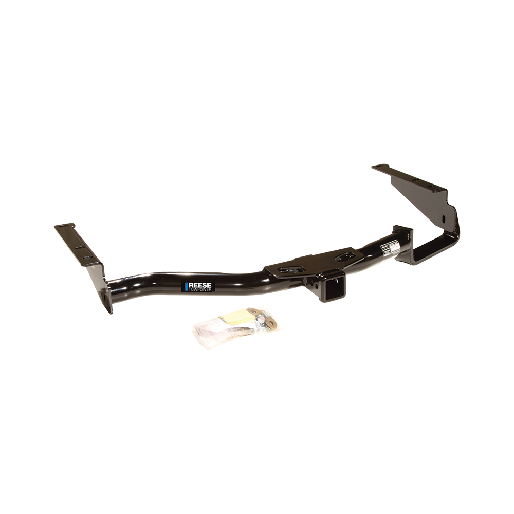 Fits 2007-2009 Lexus RX350 Trailer Hitch Tow PKG w/ 4 Bike Plaform Style Carrier Rack + Hitch Lock By Reese Towpower