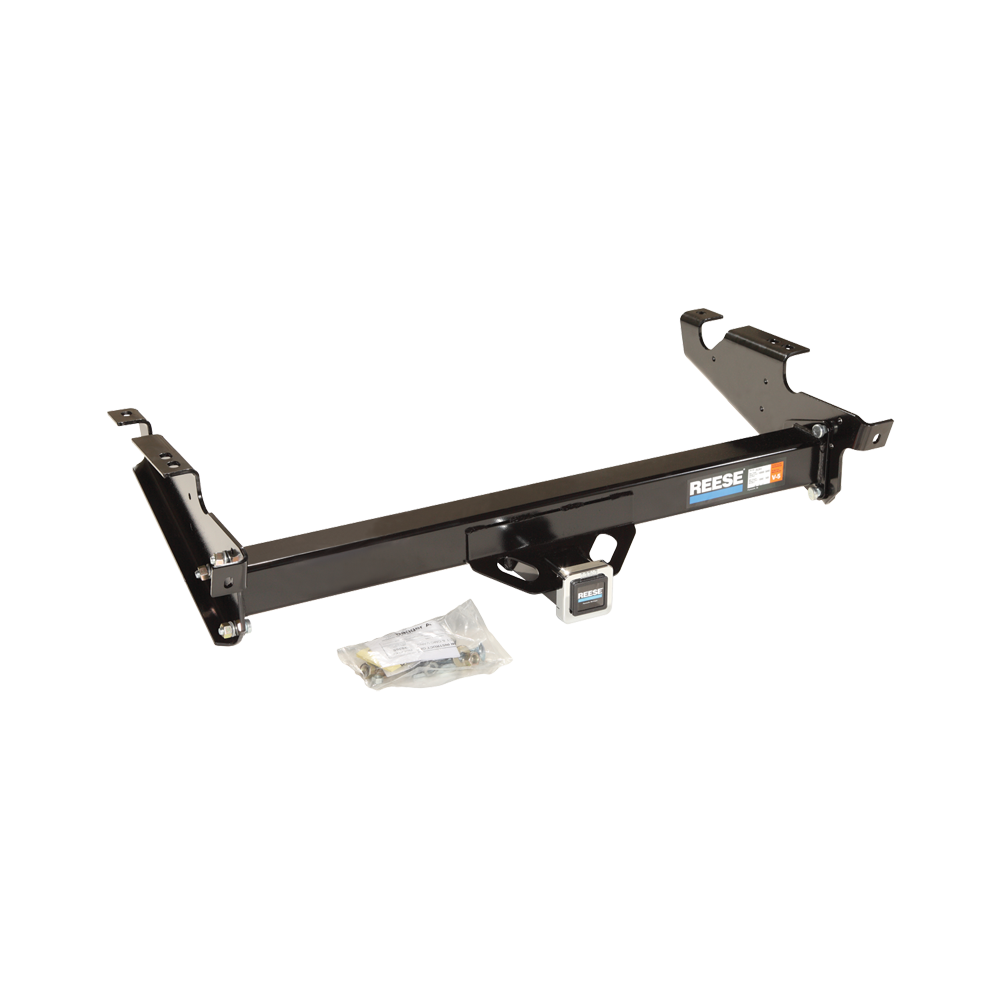 Fits 1996-1996 GMC G3500 Trailer Hitch Tow PKG w/ Extended 16" Long Ball Mount w/ 4" Drop + Pin/Clip + 2" Ball (For Vandura & Rally w/Lo-Mount Taillights Models) By Reese Towpower