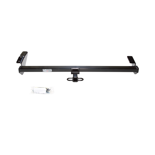 Fits 2000-2004 Toyota Avalon Trailer Hitch Tow PKG w/ Hitch Adapter 1-1/4" to 2" Receiver + 1/2" Pin & Clip + 60" x 24" Cargo Carrier Rack By Draw-Tite