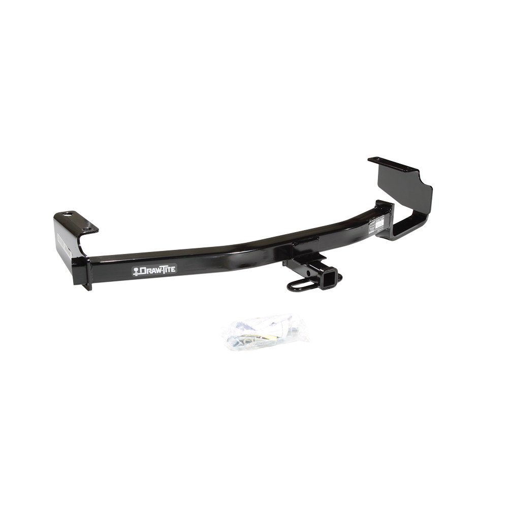 Fits 1996-2000 Chrysler Town & Country Trailer Hitch Tow PKG w/ 4-Flat Wiring Harness + Draw-Bar + 1-7/8" + 2" Ball + Wiring Bracket + Hitch Cover + Dual Hitch & Coupler Locks + Ball Cover + Wiring Tester + Ball Lube + Electrical Contact Grease + Tra