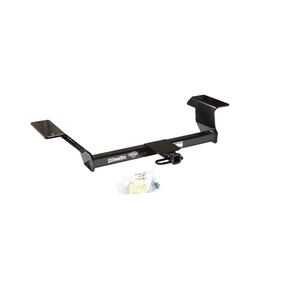 Fits 2000-2005 Buick LeSabre Trailer Hitch Tow PKG w/ Hitch Adapter 1-1/4" to 2" Receiver + 1/2" Pin & Clip + 5/8" Pin & Clip By Draw-Tite