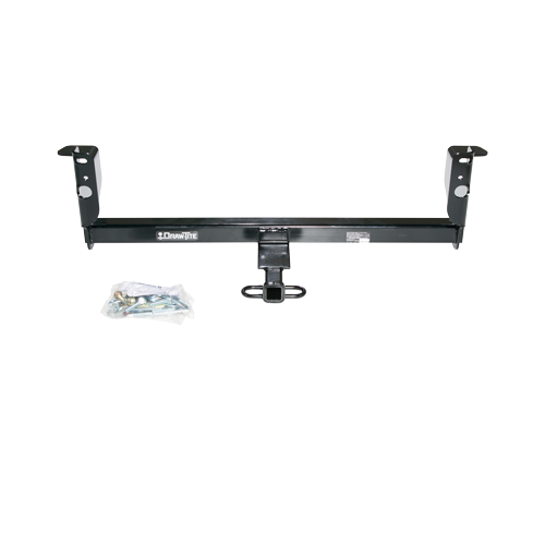 Fits 2008-2012 Chevrolet Malibu Trailer Hitch Tow PKG w/ 4-Flat Wiring Harness + Draw-Bar + Interchangeable 1-7/8" & 2" Balls + Wiring Bracket + Hitch Cover + Hitch Lock (Excludes: LTZ Models) By Draw-Tite