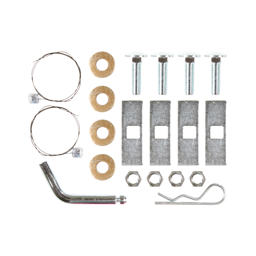 Se adapta al paquete de remolque con enganche para remolque Ford Escape 2008-2012 con arnés de cableado plano de 4 + barra de tracción + bola de 2" + soporte de cableado + enganche doble y cerraduras de acoplador de Draw-Tite