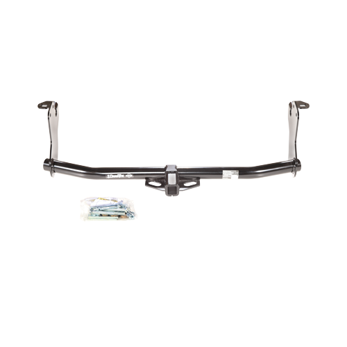 Fits 2020-2021 Mitsubishi Outlander Sport Trailer Hitch Tow PKG w/ 4-Flat Wiring Harness + Draw-Bar + 1-7/8" + 2" Ball + Wiring Bracket + Hitch Cover + Hitch Lock By Draw-Tite