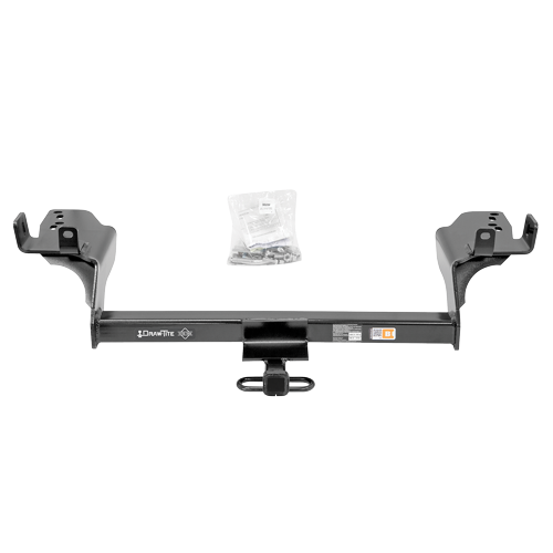 Fits 2013-2016 Ford Escape Trailer Hitch Tow PKG w/ 4-Flat Wiring Harness + Interlock Starter Kit w/ 2" Ball 2-1/2" Drop 2" Rise + Hitch Cover + Dual Hitch & Coupler Locks By Draw-Tite