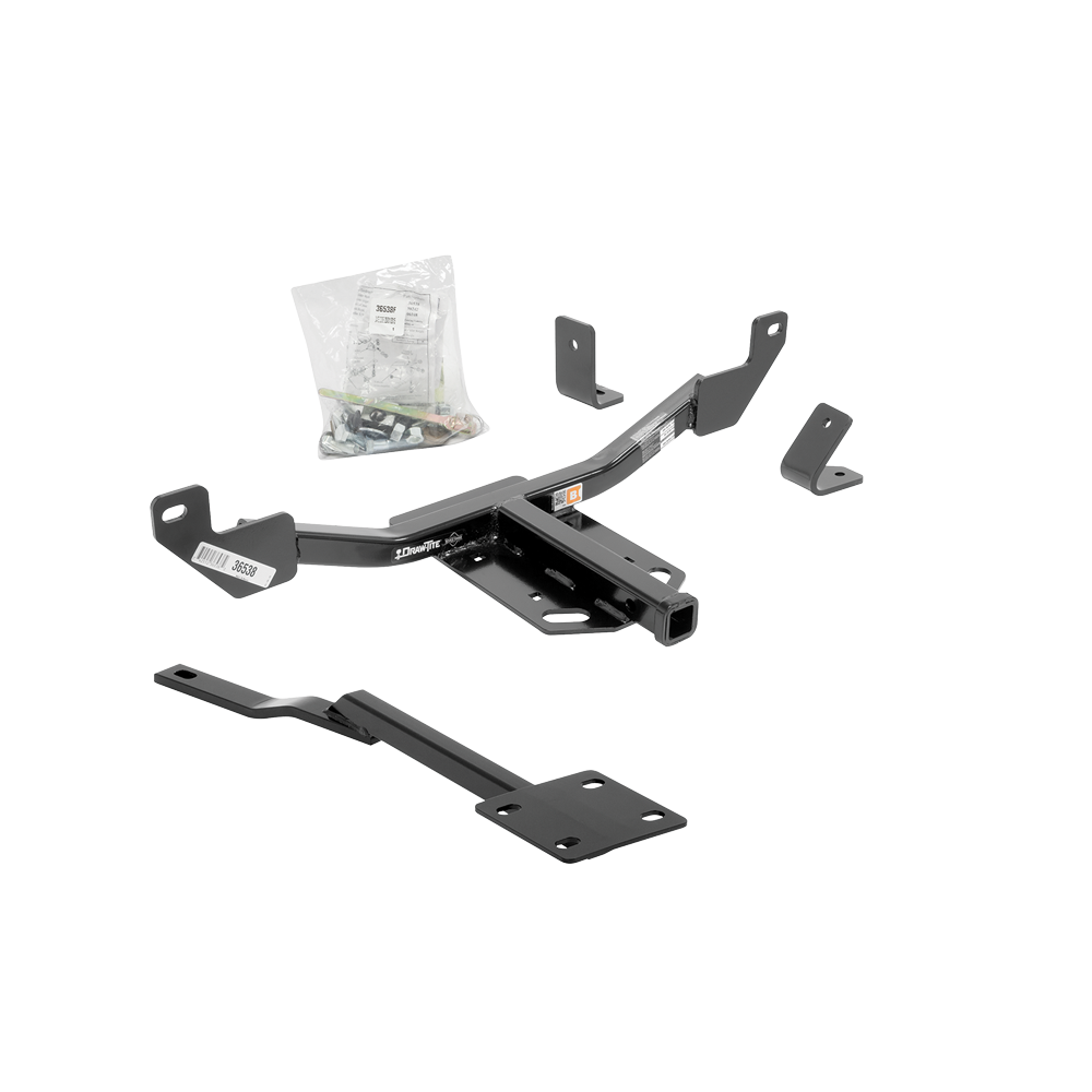 Se adapta al paquete de enganche de remolque Buick Regal 2011-2017 con arnés de cableado plano de 4 + barra de tracción + bolas intercambiables de 1-7/8" y 2" + cubierta de enganche de Draw-Tite