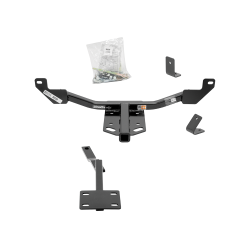 Se adapta al paquete de enganche de remolque Buick Regal 2011-2017 con arnés de cableado plano de 4 + barra de tracción + bolas intercambiables de 1-7/8" y 2" + cubierta de enganche de Draw-Tite